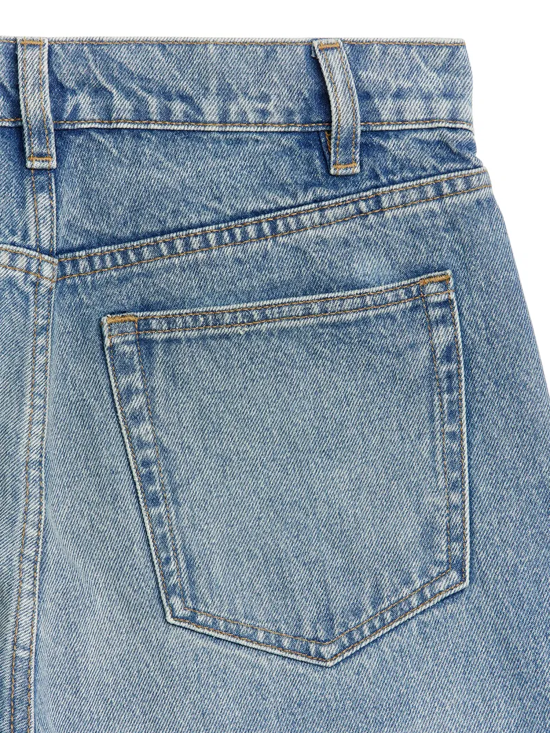 ARKET Maple Wide Jeans in Washed Blue | Endource