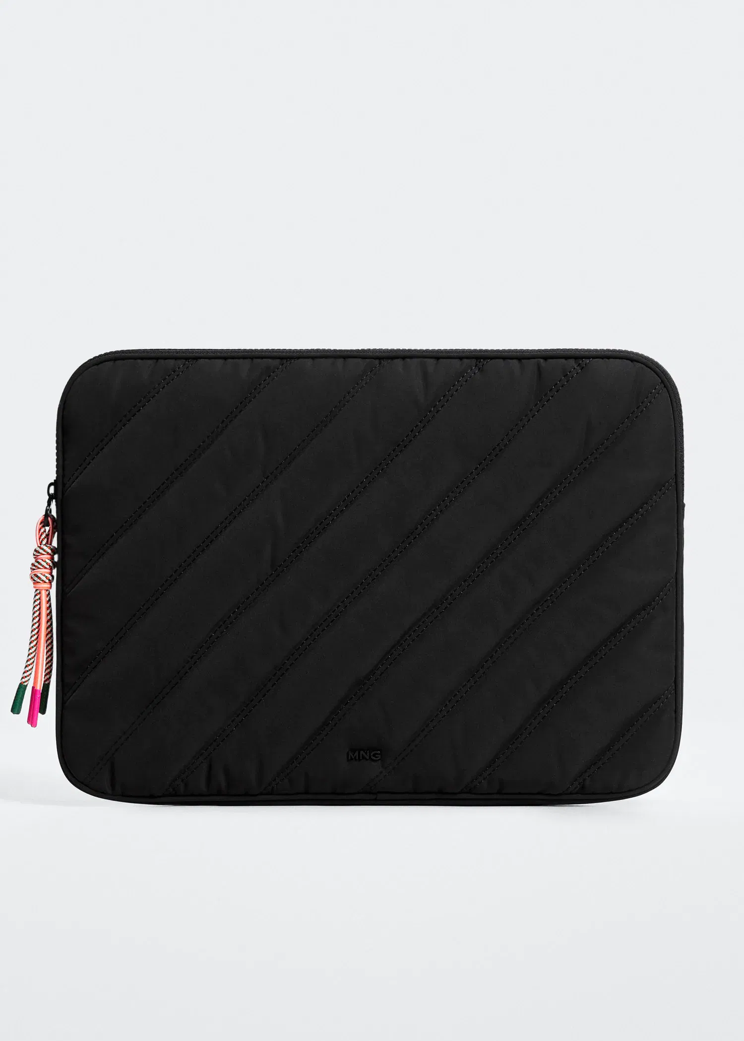 Mango Computer Case MANGO Padded Laptop Case With Knot in Black | endource