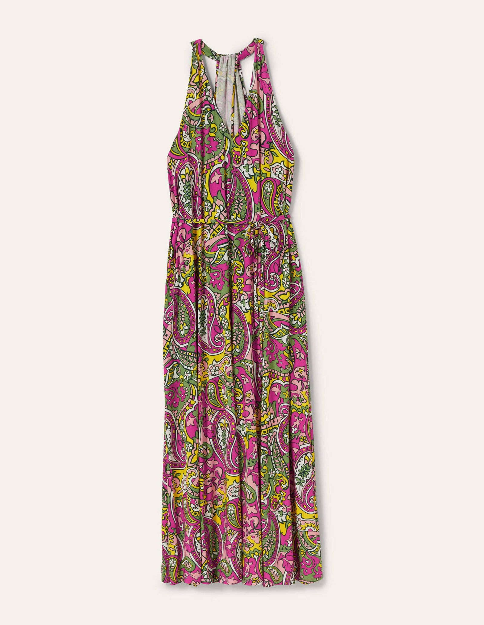 boden v neck jersey maxi dress Mia V-neck Jersey Midi Dress-Black main image 0