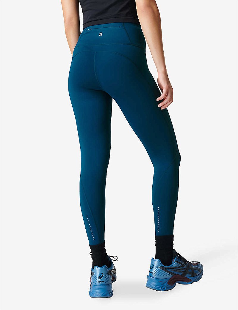 Sweaty Betty THERMA BOOST RUNNING - Leggings - deep blue/dark blue