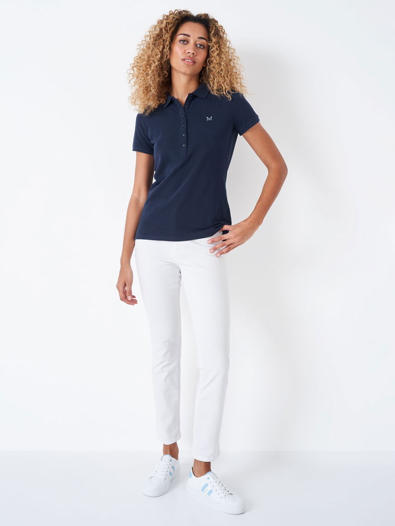 CREW CLOTHING Organic Cotton Classic Polo Top endource