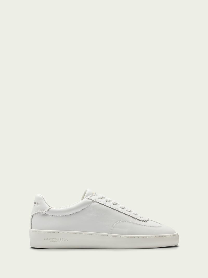 SCOTCH & SODA Plakka Sneaker in White | Endource