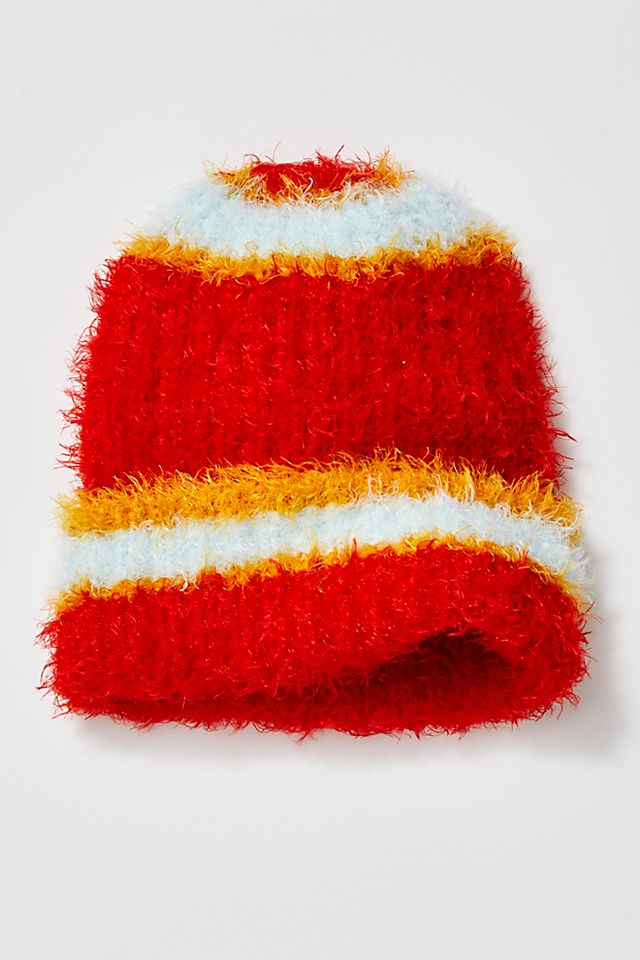 Free People Airy Rib Stripe Beanie FREE PEOPLE Airy Rib Stripe Beanie | endource main image 4