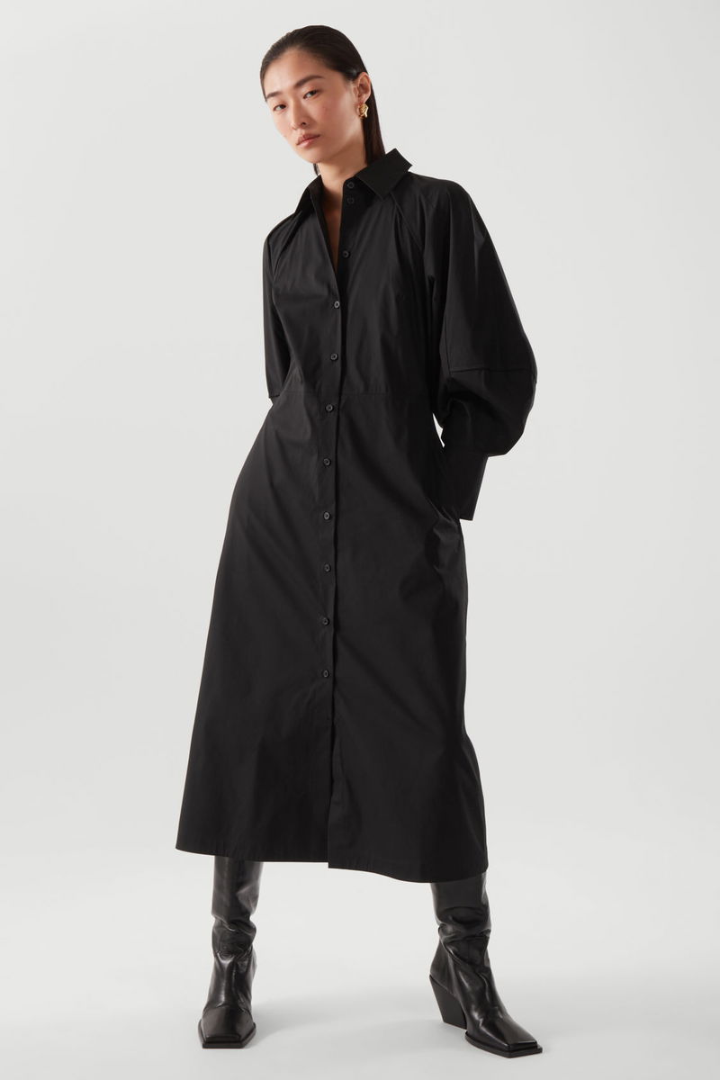 cos waisted midi shirt dress I Get So Many Compliments on This COS Dress