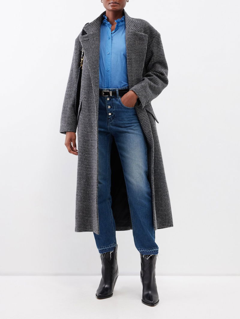 Women's Sabine Wool Coat In