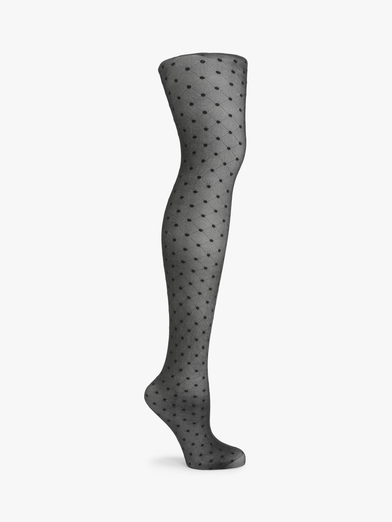 JOHN LEWIS Sheer Polka Dot Tights