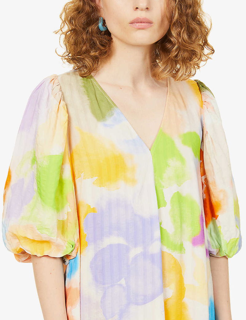 Julia V Neck Tie Dye dress Julia V Neck Tie Dye dress