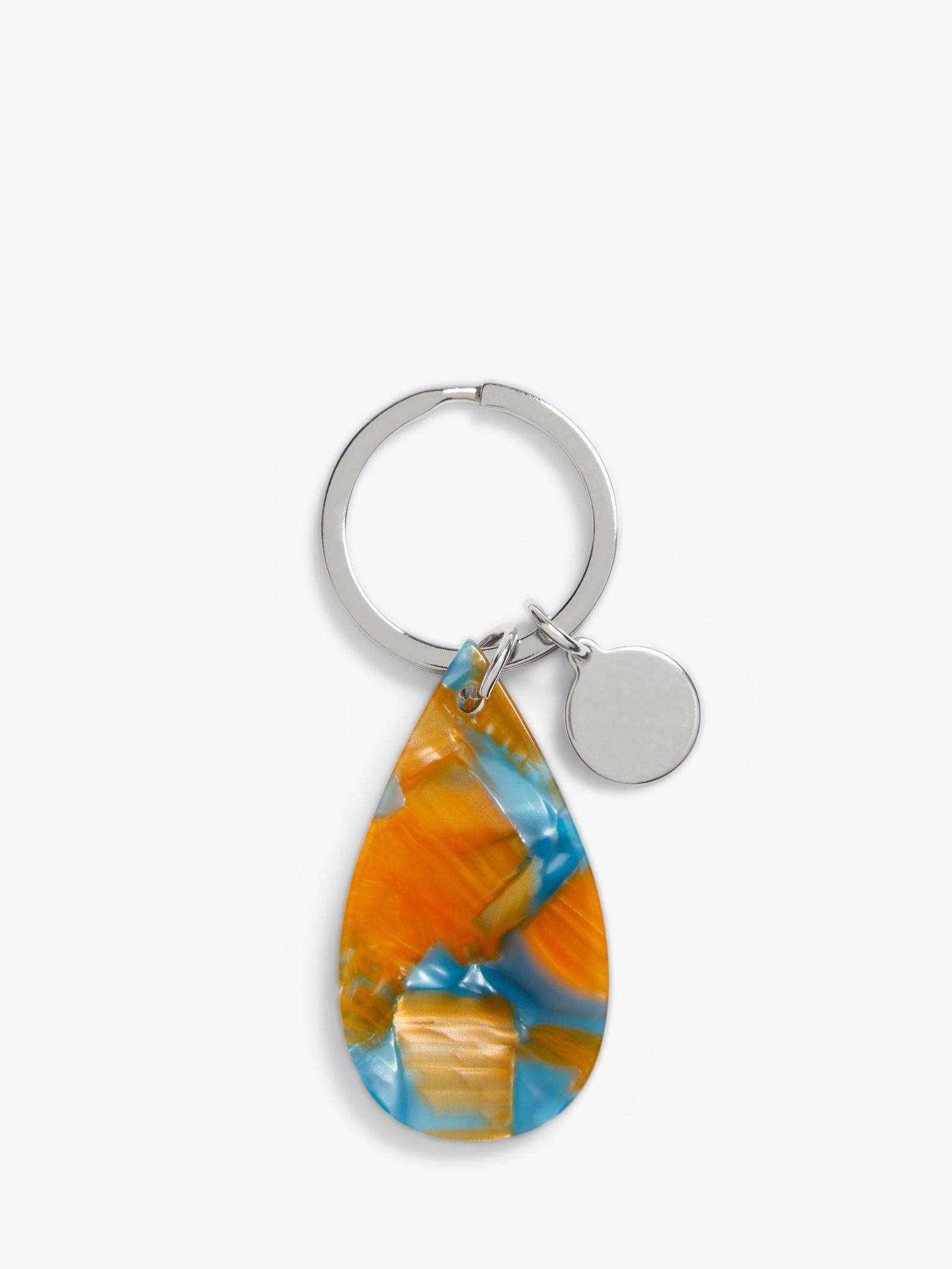 JOHN LEWIS December Turquoise Keyring endource