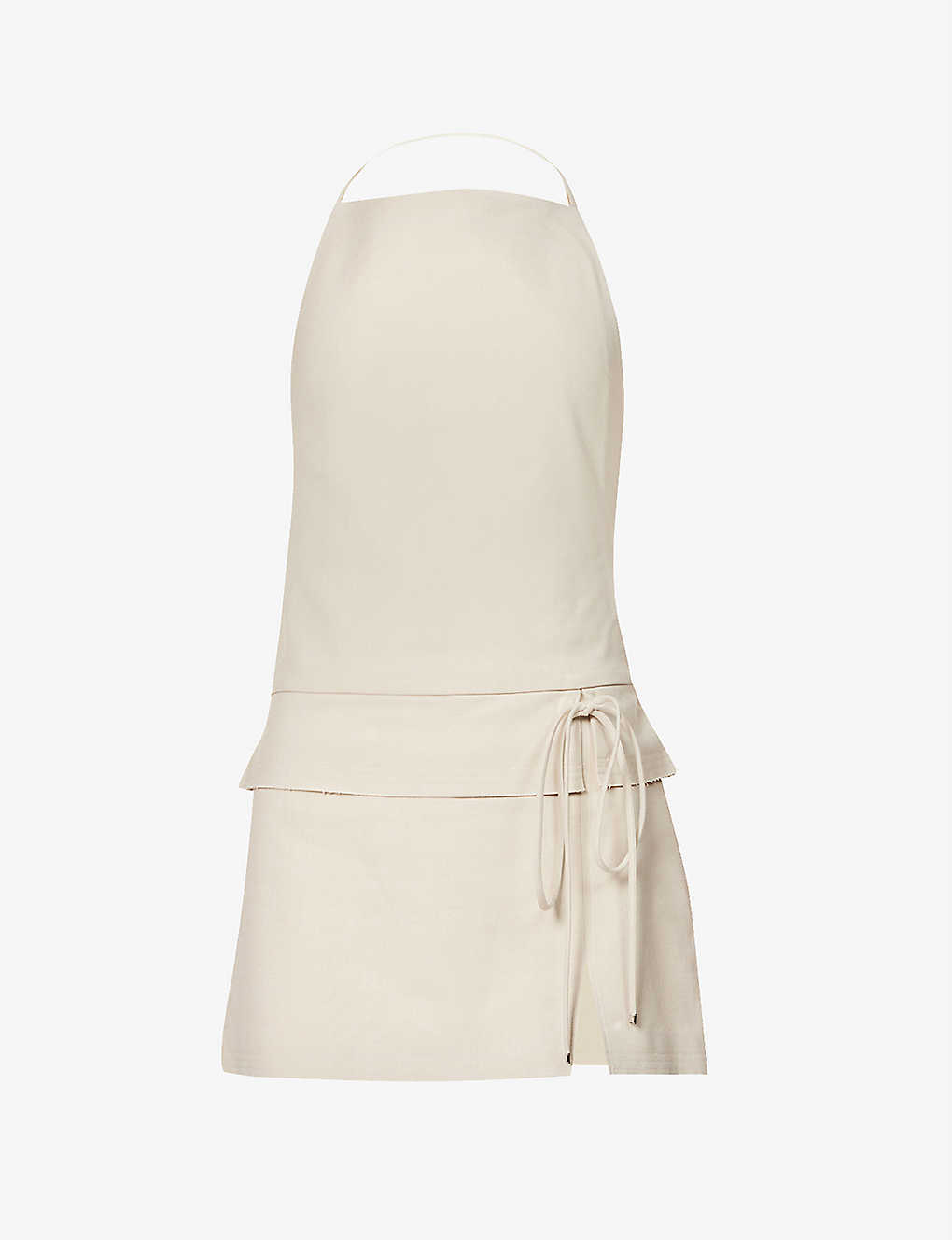 BEC & BRIDGE Heidi Halterneck Woven Mini Dress | endource