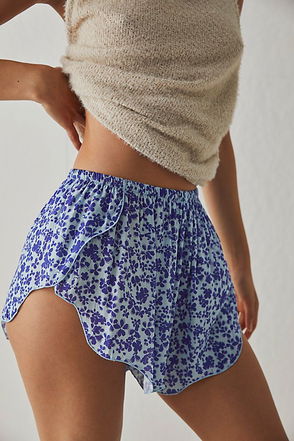 Blush Worthy Silk Shorts