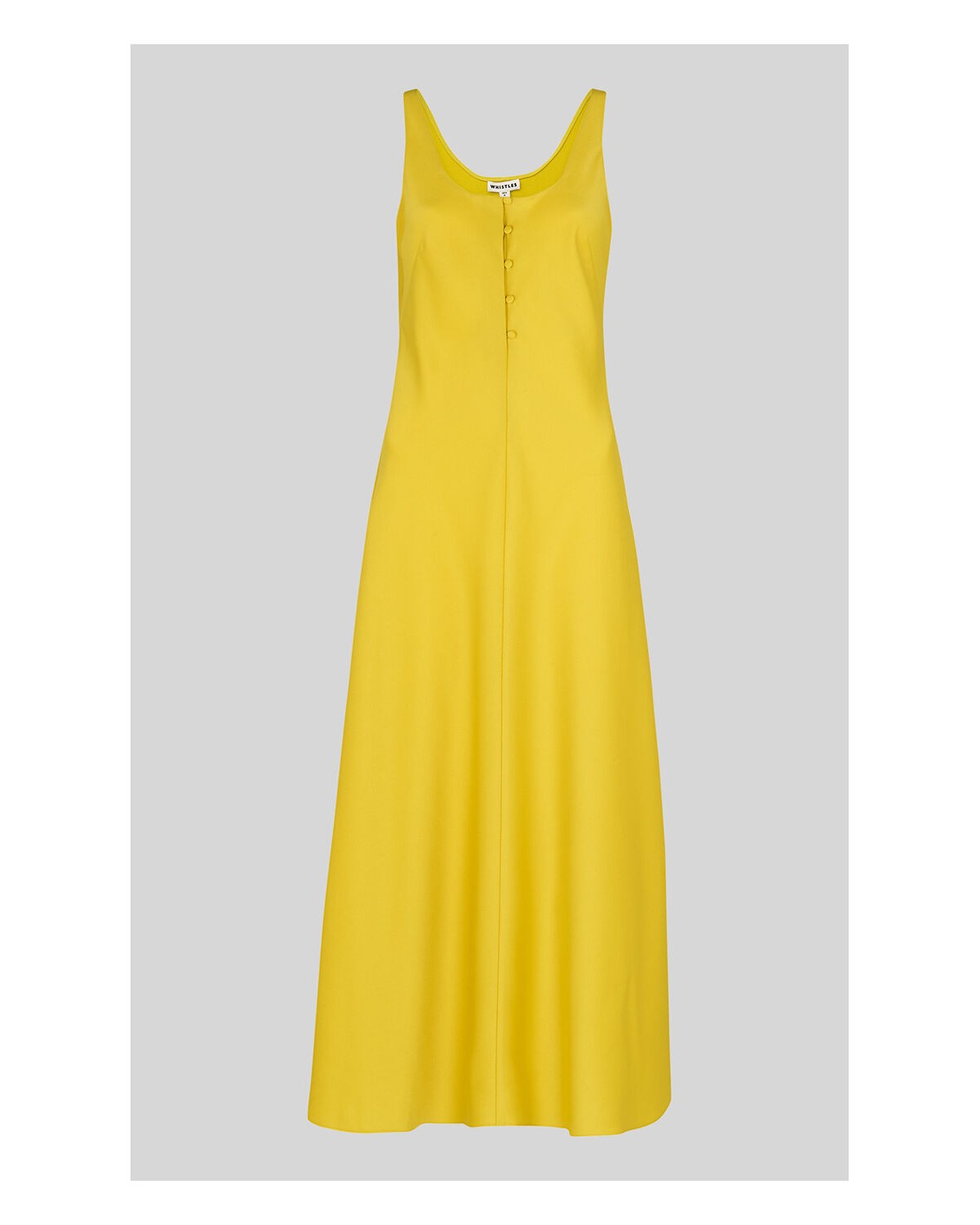 whistles pippa satin slip dress WHISTLES Pippa Satin Slip Dress