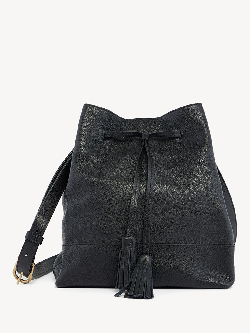 Gerard Darel Jane Leather Bucket Bag endource
