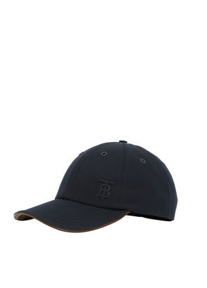 Monogram Motif Icon Stripe Baseball Cap