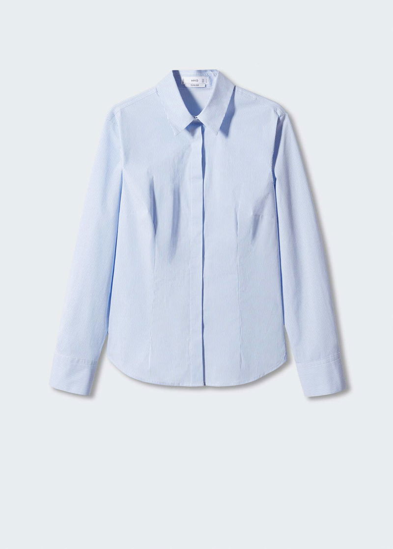 Essential cotton-blend shirt