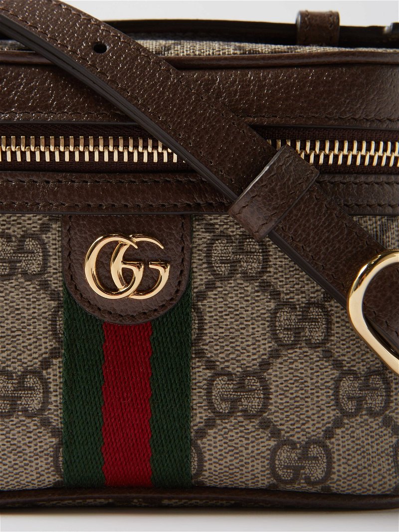 Ophidia GG Supreme Cosmetics Case in Beige - Gucci