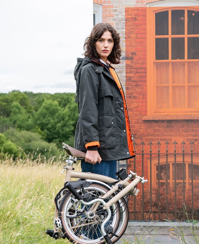 Brompton Barbour Classic Wax Jacket