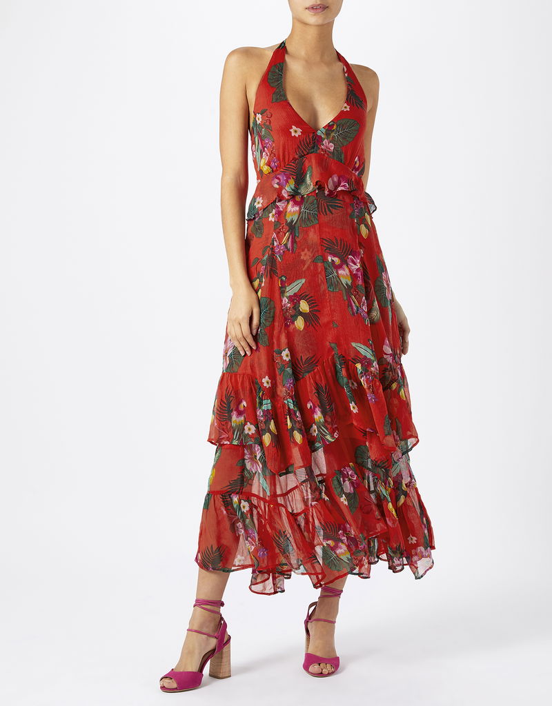 Monsoon Sandy Tropical Halter Dress | endource Monsoon Sandy Tropical Halter Dress | endource
