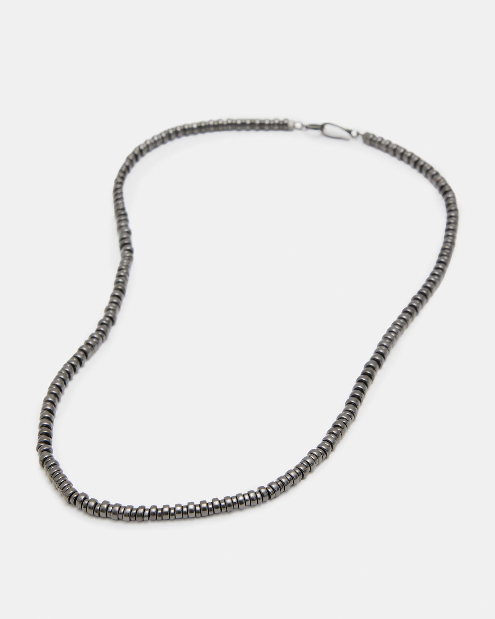ALLSAINTS Colwyn Hematite Sterling Silver Necklace Endource