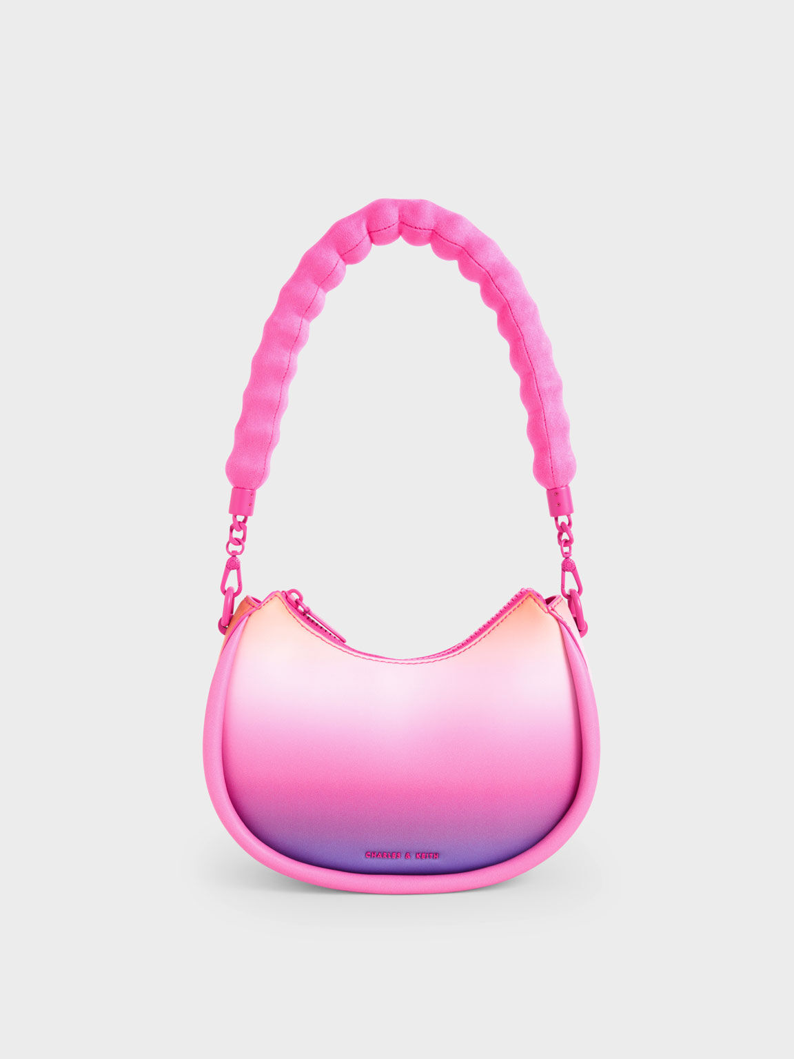 cesia holographic charles and keith holographic bag