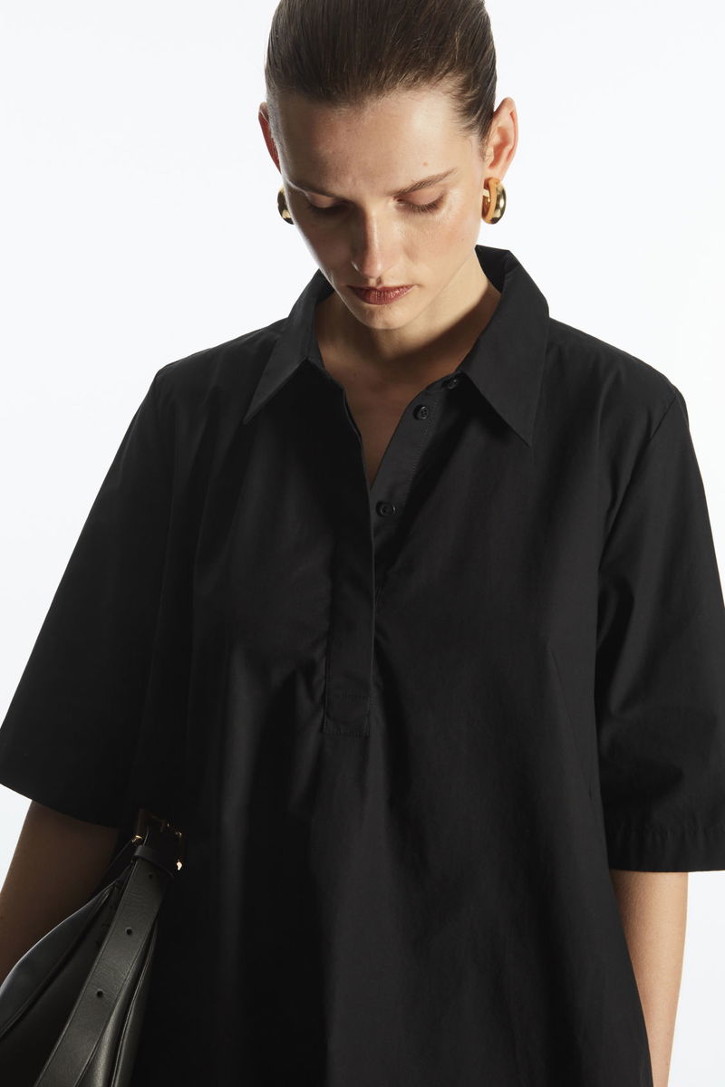 COS A-Line Short-Sleeved Shirt Dress