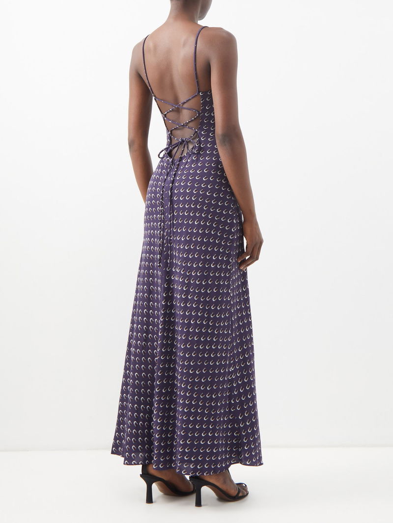 open lace back dress STAUD Women's Abstract Dress, Plum, Purple, 8 at Amazon Women's Clothing  store