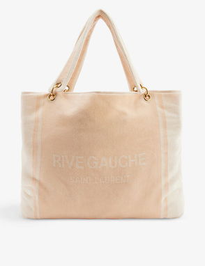 Saint Laurent Rive Gauche Medium Canvas Tote