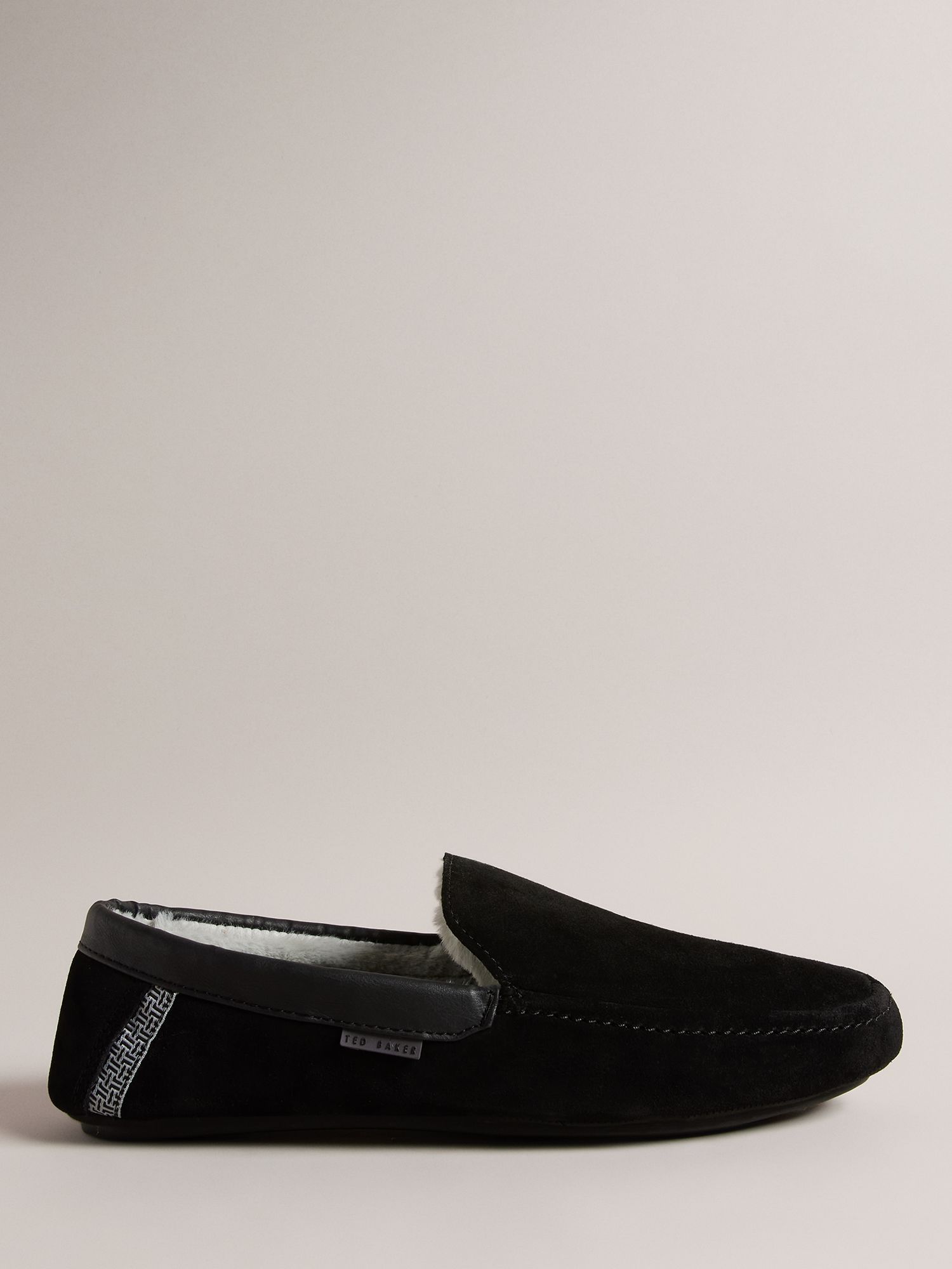 TED BAKER Vallant Moccasin Leather Slippers endource