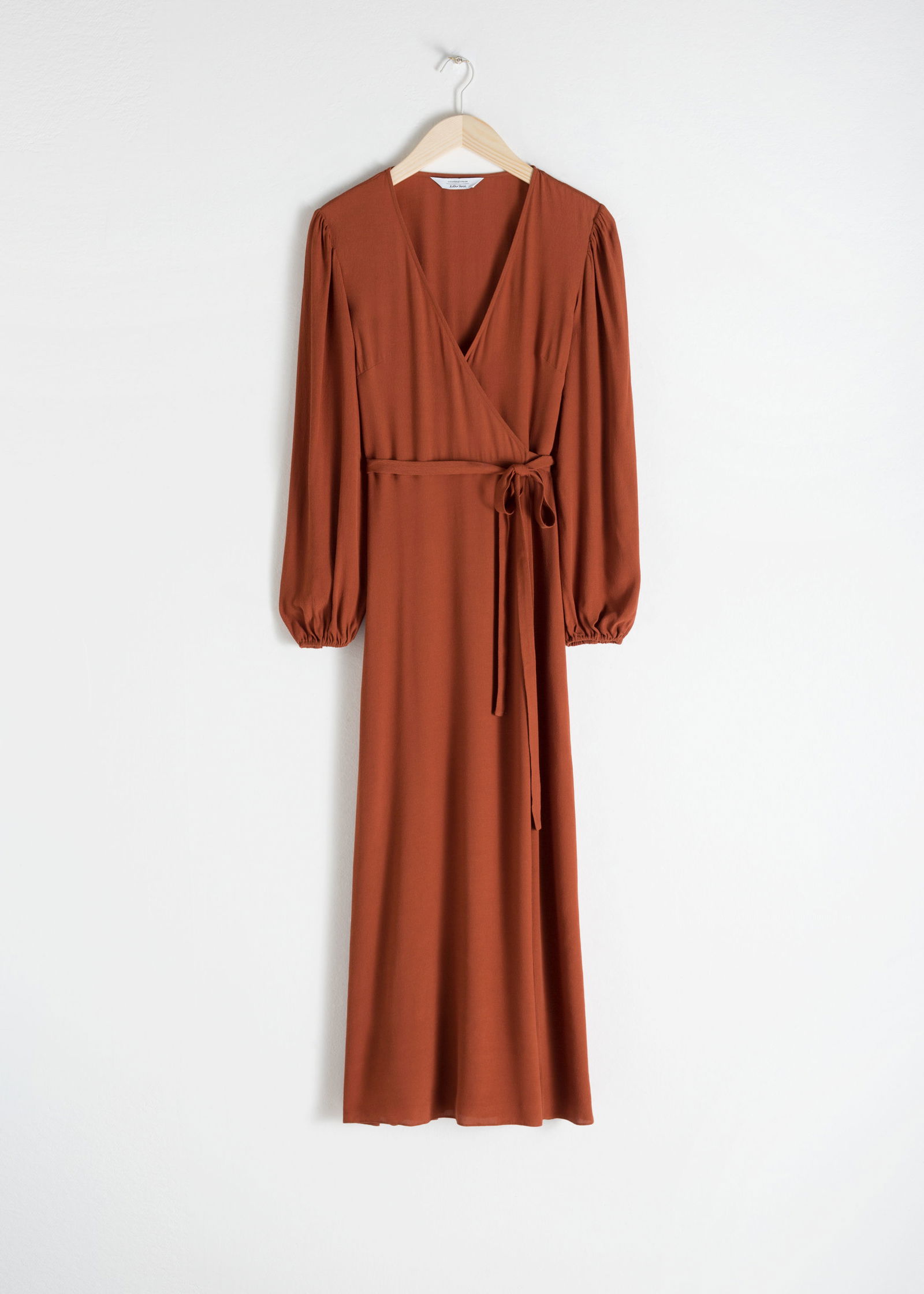 & OTHER STORIES Wrap Midi Dress | endource