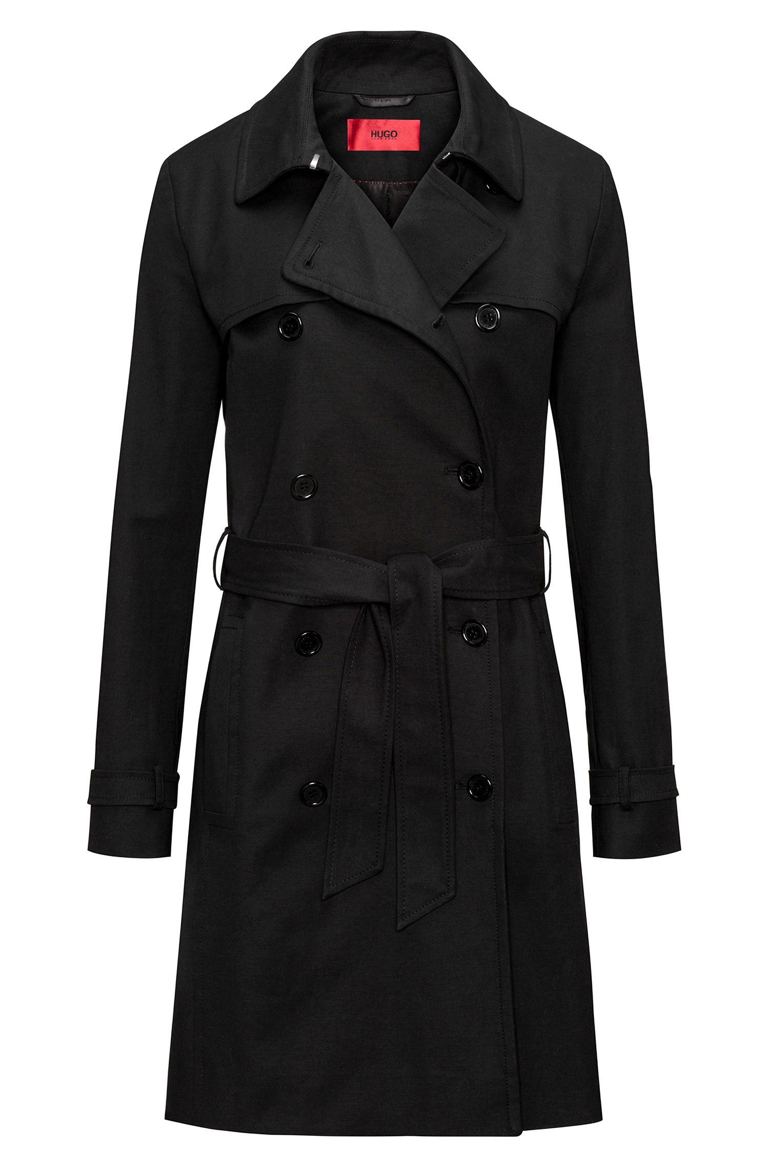 HUGO BOSS Double-Breasted Trench Coat | Endource