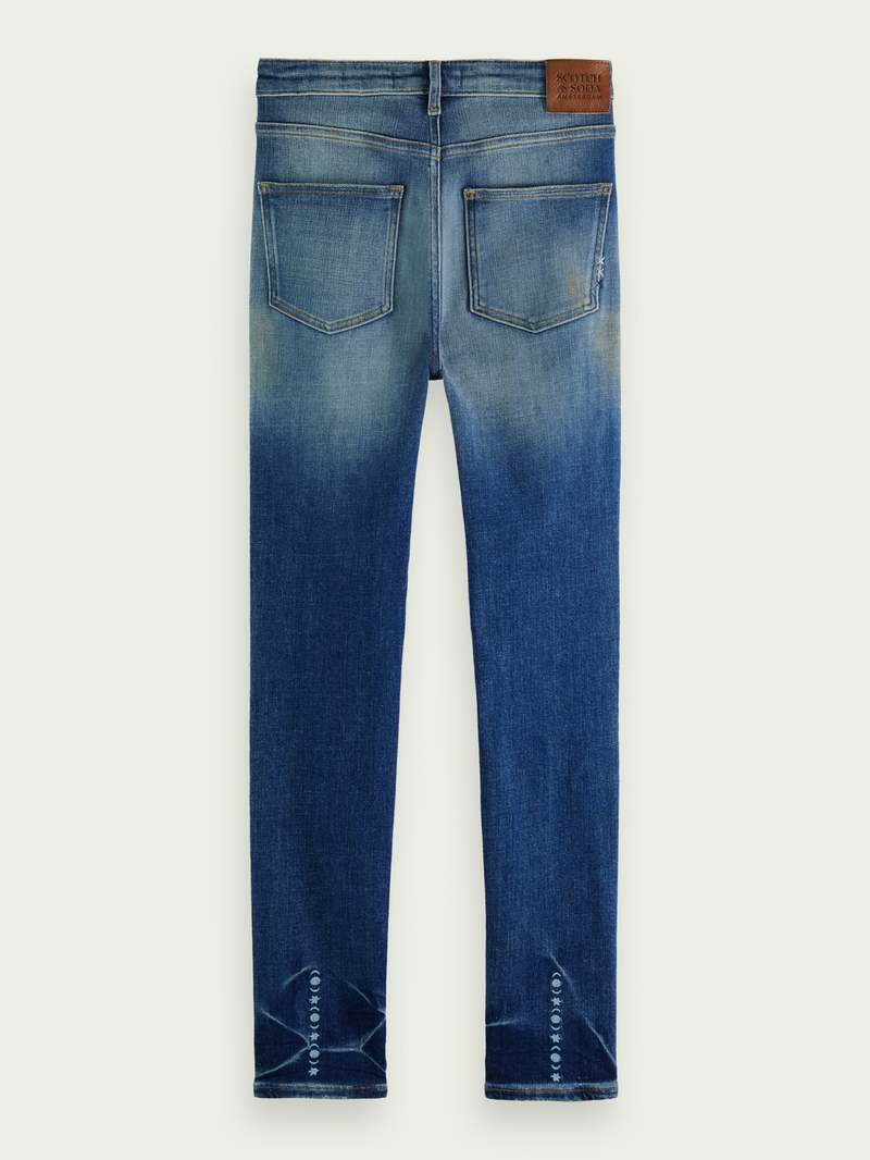 SCOTCH & SODA The Haut Skinny Fit Jeans in Solar Blue | Endource