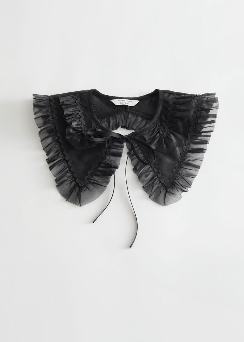 Frilled Organza Collar