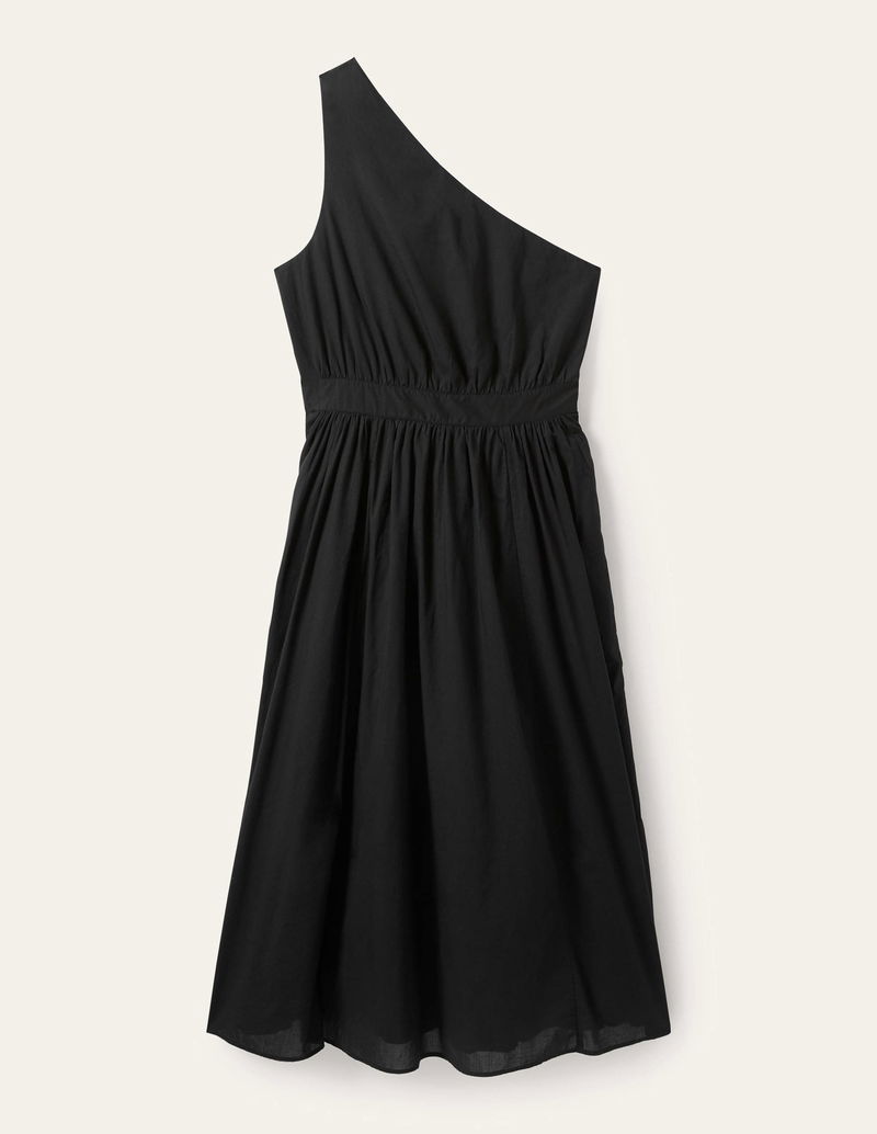 boden one shoulder dress BODEN One Shoulder Jersey Midi Dress