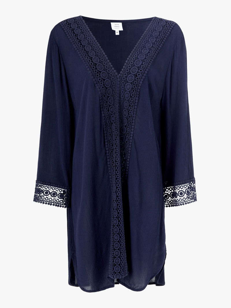 JOHN LEWIS Guipure Lace Kaftan endource