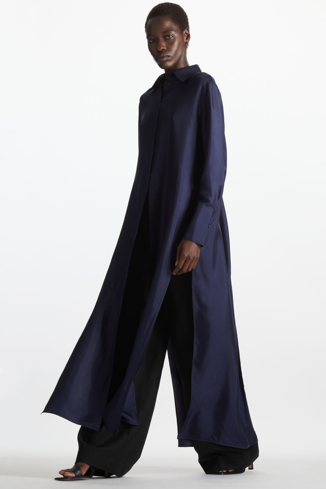 cos long silk dress COS Long Silk Dress