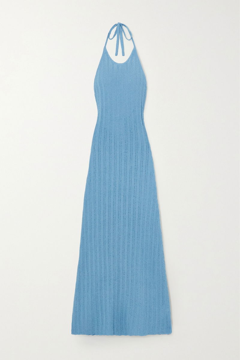 holzweiler knit dress Holzweiler Women's Babba Knit Dress in White Holzweiler