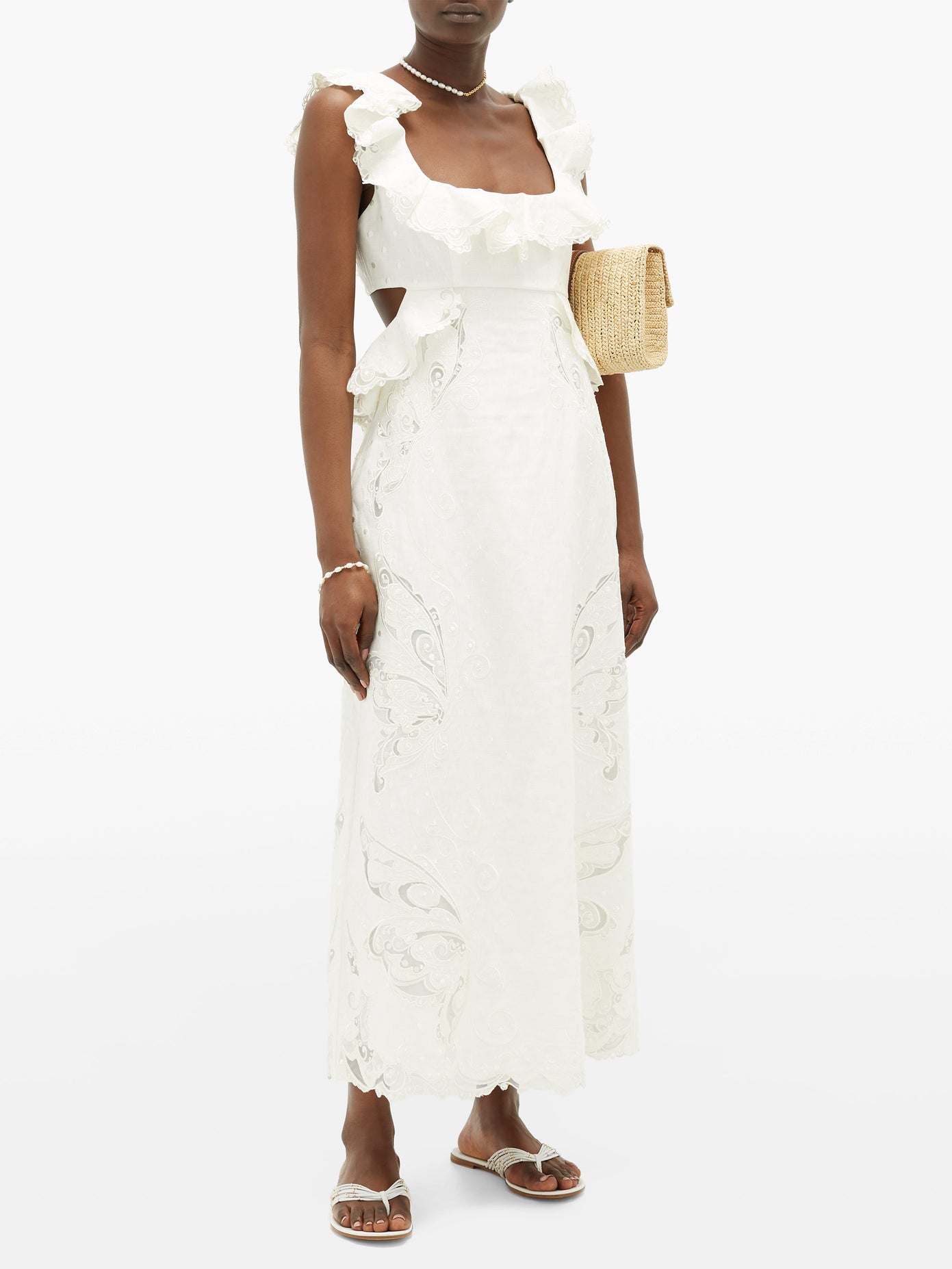 zimmermann super eight embroidered dress Zimmermann, Super Eight Embroidered Dress size 1 New Wedding Dress