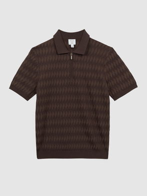 Brown LV Men Half sleeves T-shirt