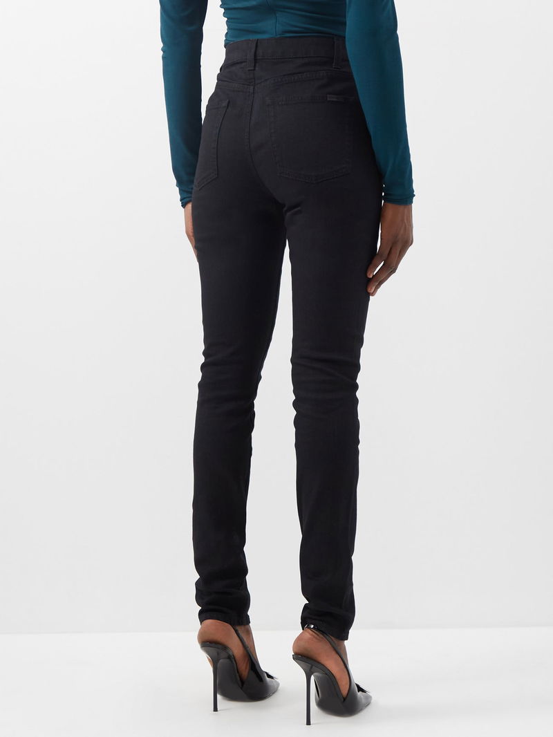 Women's High Rise Signature Jegging in Black