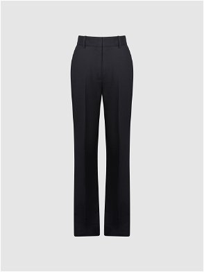  OTHER STORIES Tailored Kick Flare Trousers in Black