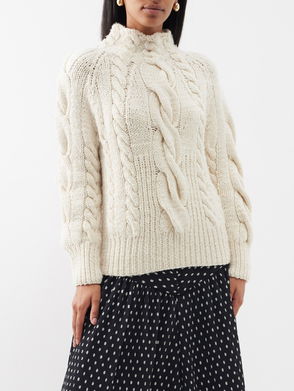 Tuesday Cable Crop Sweater