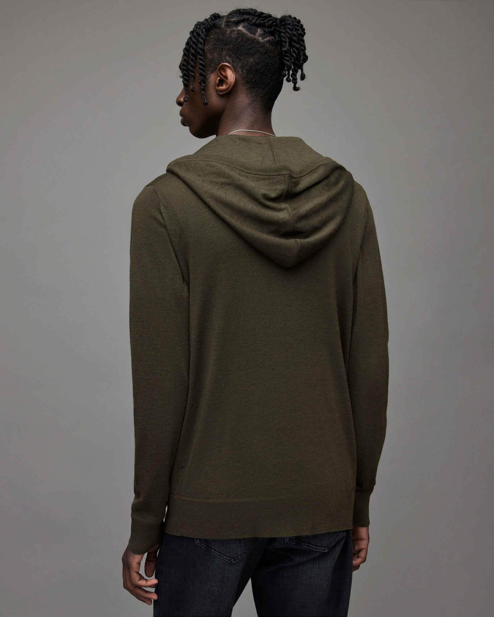 AllSaints Felpa Mode Con Cappuccio e Logo - IT