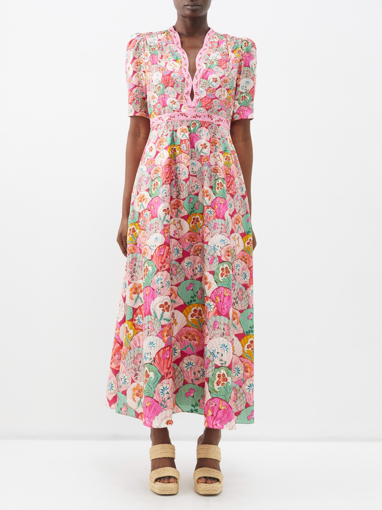 saloni tabitha midi dress Saloni London