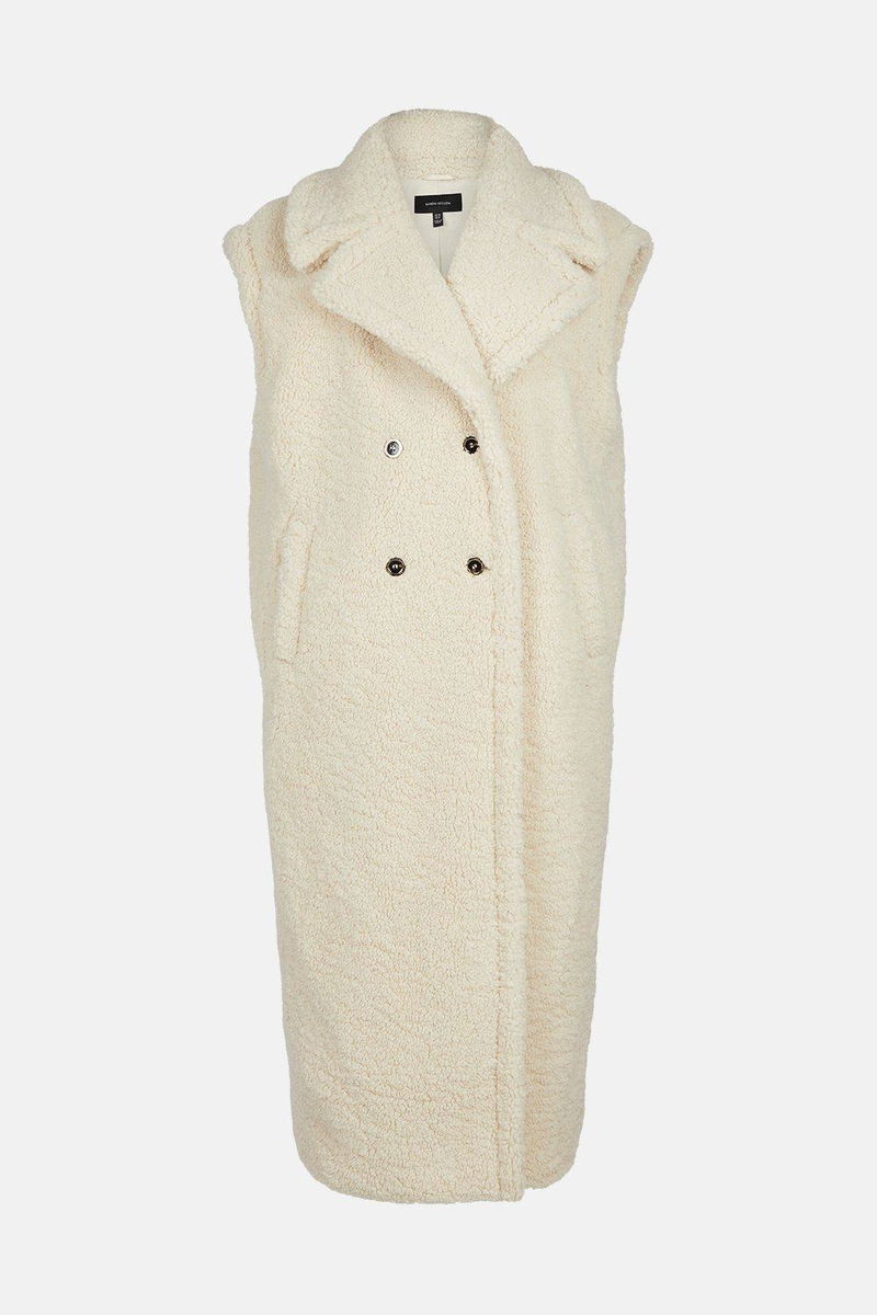 KAREN MILLEN Curve Longline Gilet Endource