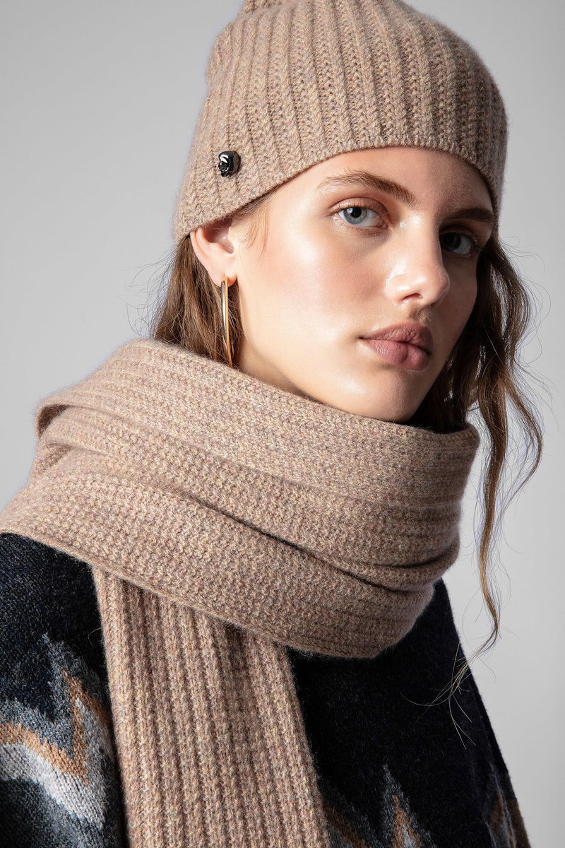 ZADIG VOLTAIRE Jared Cashmere Scarf endource