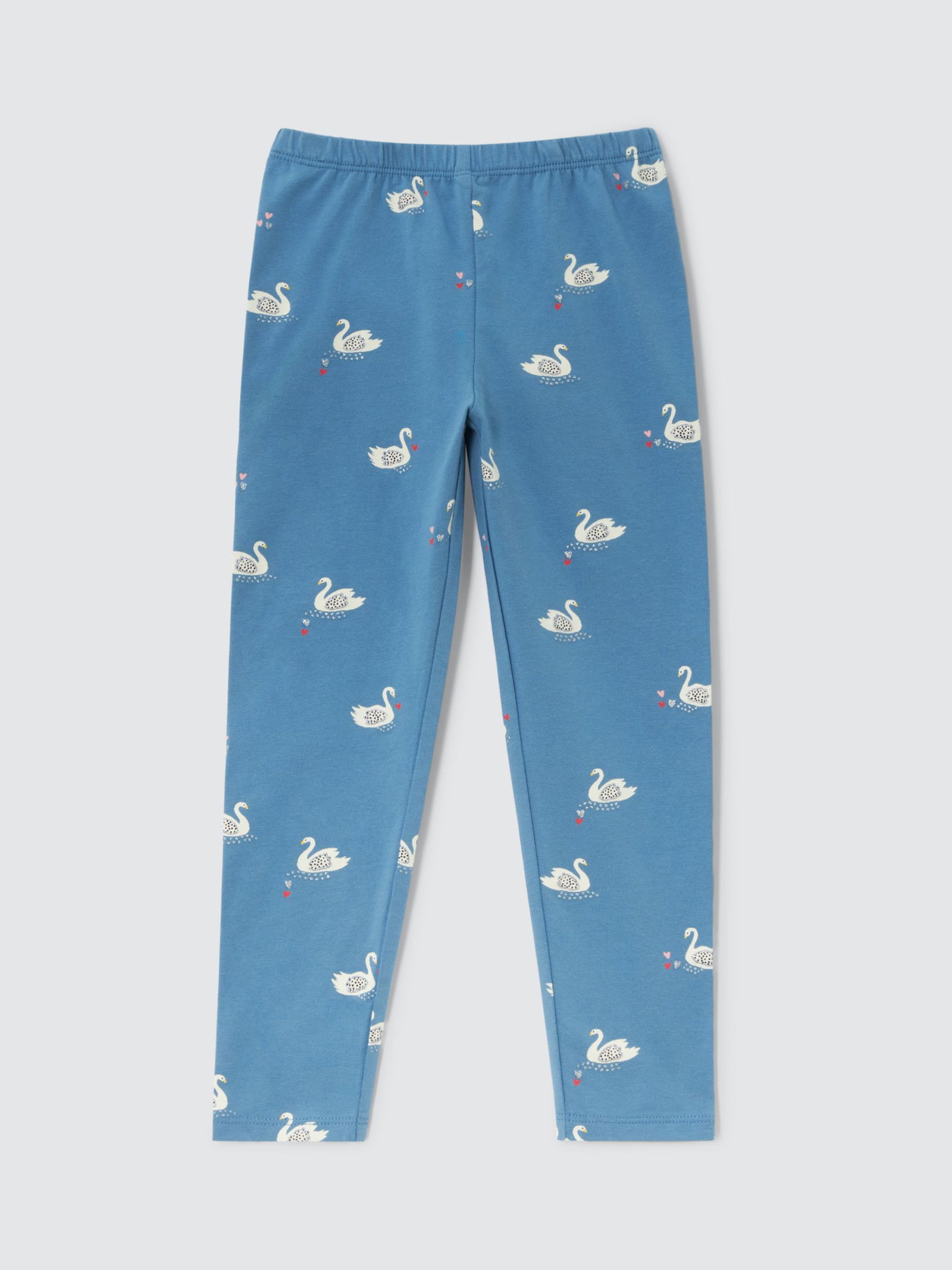 Swan Print Pattern Women Leggings