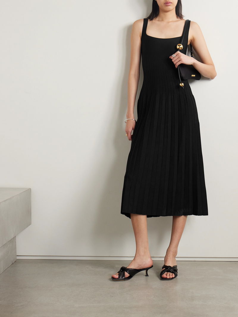 knit long dresses Petal and Pup Women's Nova Wrap Knit Midi Dress main image 1
