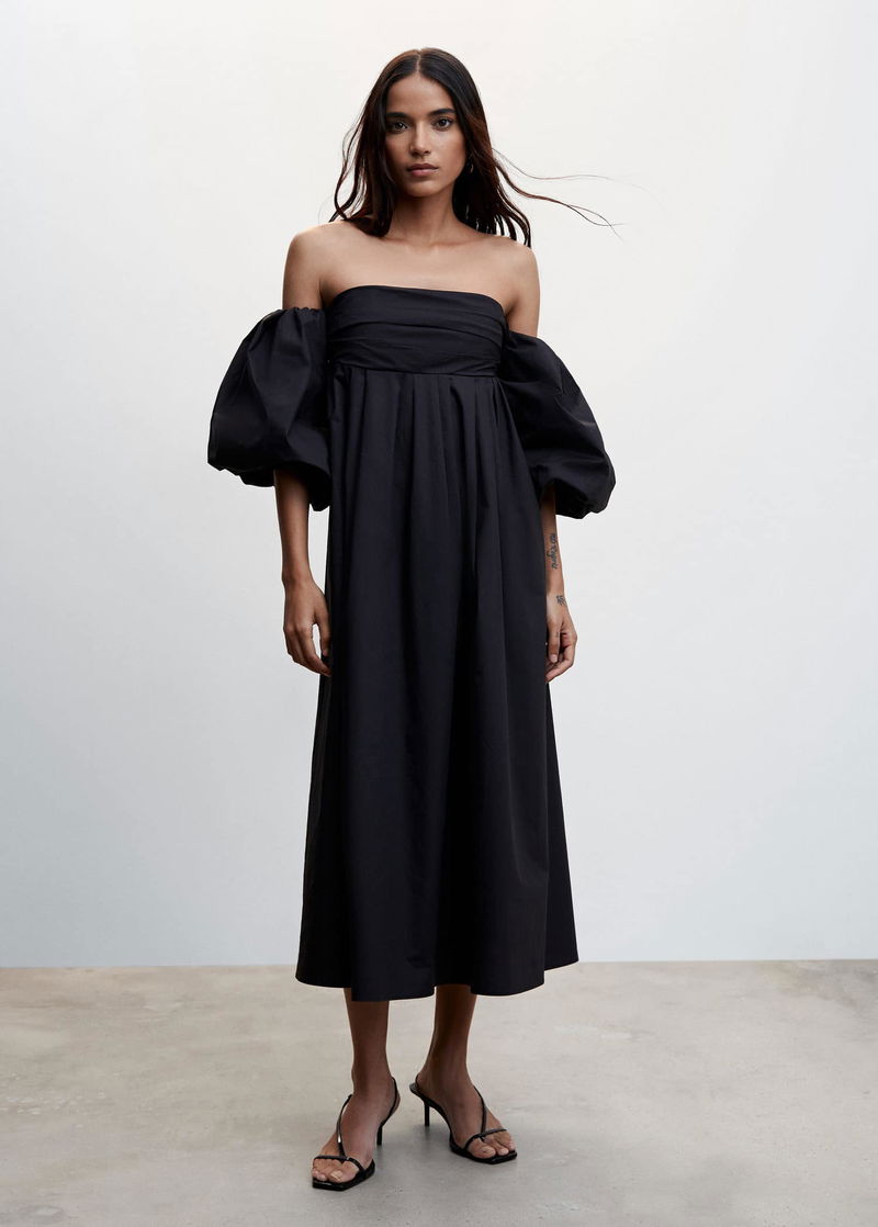 pearl decor strapless midi dress Lady Black Tie - Adrienne Gown - Pearl & Crystal Strapless Fitted Dress