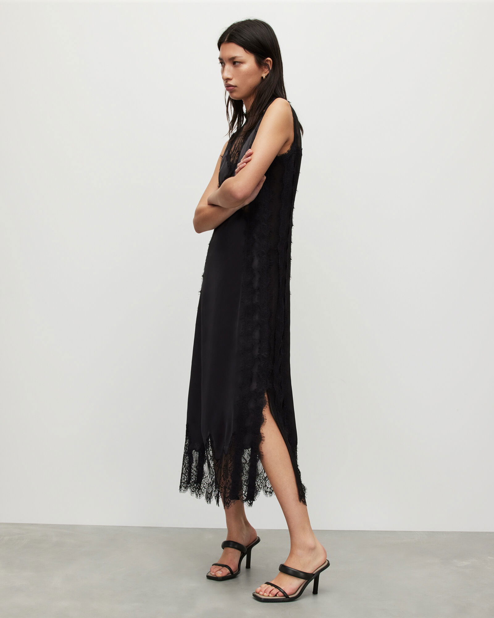 all saints mila lace dress candicemathis on LTK