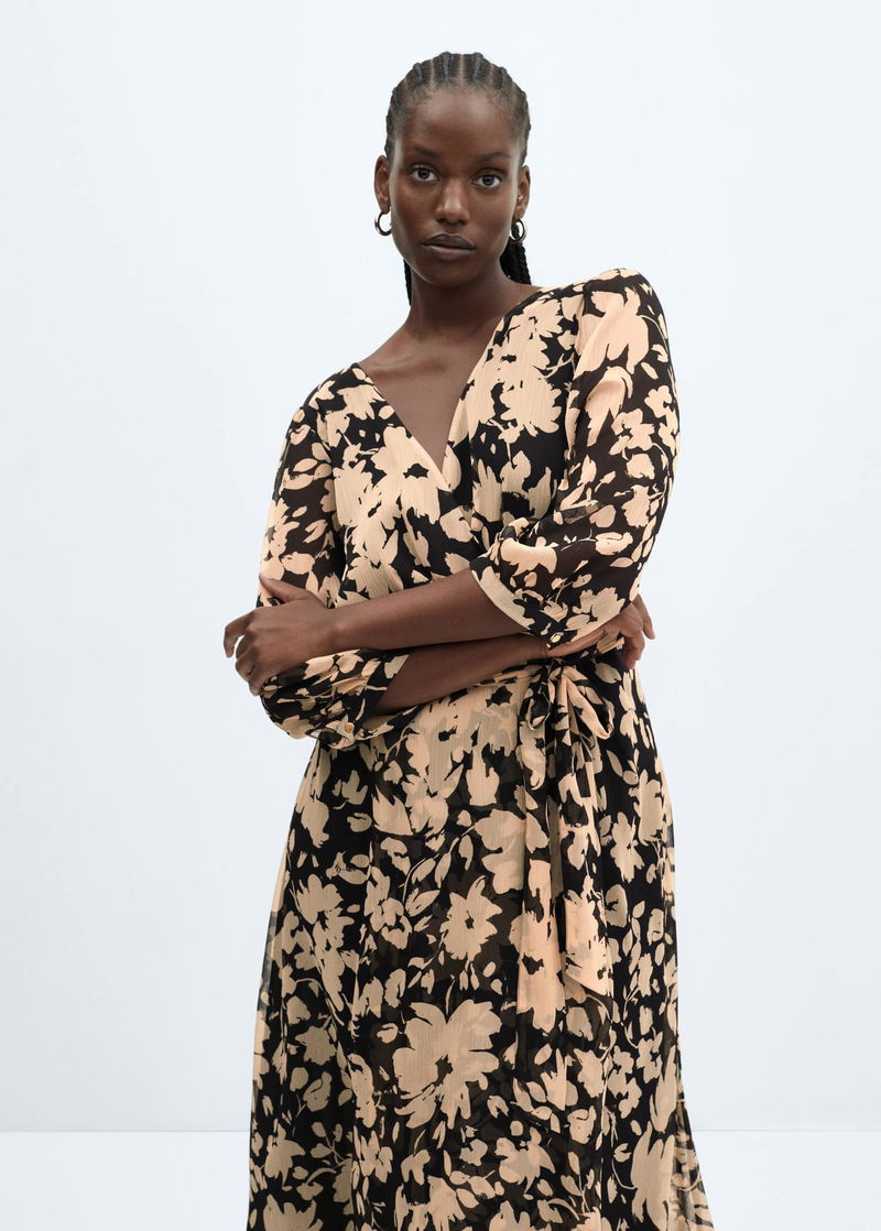 mango flowy printed dress Flower COUNTSRS1-42