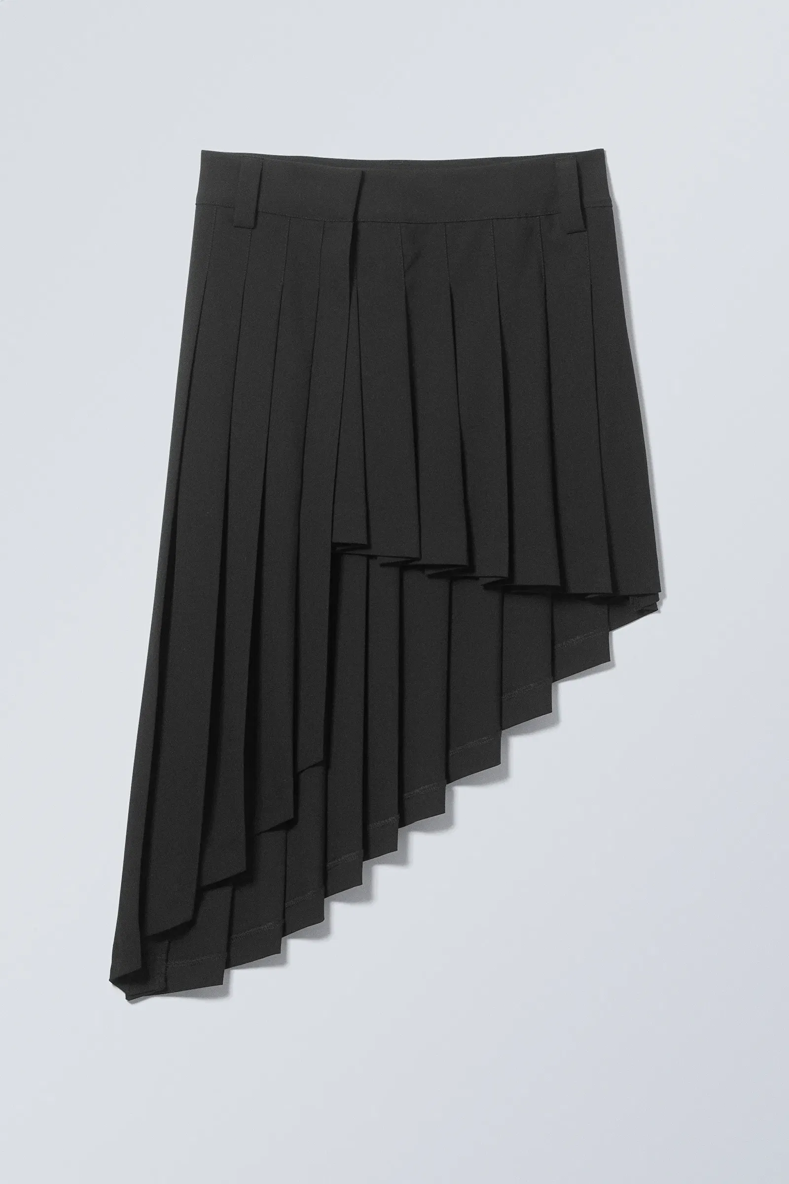 Sparkling Pleated Midi Skirt With Sheer Mesh Fabric